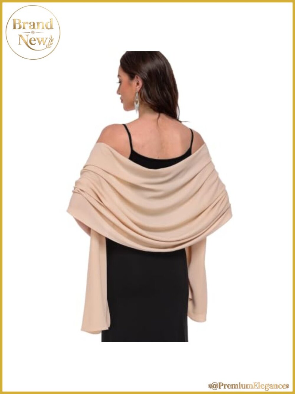 Chiffon Shawl Wrap for Evening Dresses Wedding Formal Scarf